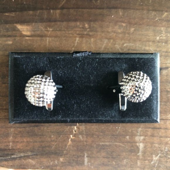 CUFFLINKS for formal shirt - GOLF BALL Athlete GOLFER Cuff Links Prom Groom - Picture 5 of 8